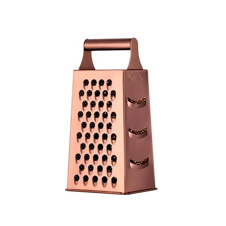 Kitchen Accessory Manual Steel Vegetable Cheese Grater 4 Sides Eco Friendly Fruit Grater