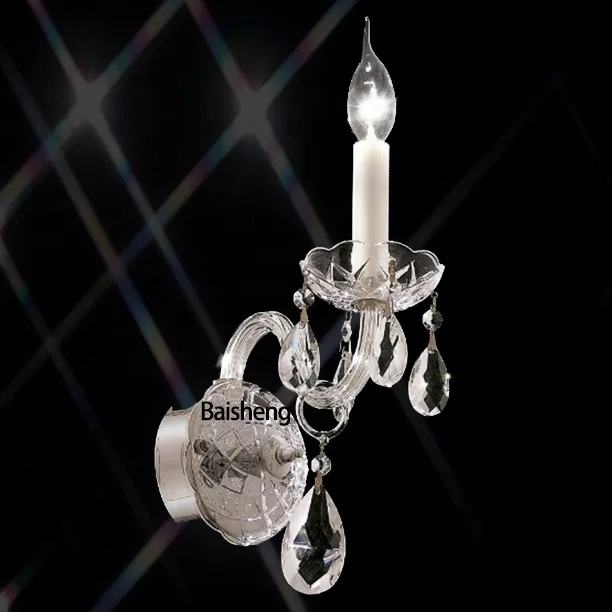 classic bohemian maria theresa wall sconce sonces luxury luxurious lamp for home hotel lobby hall lounge decoration