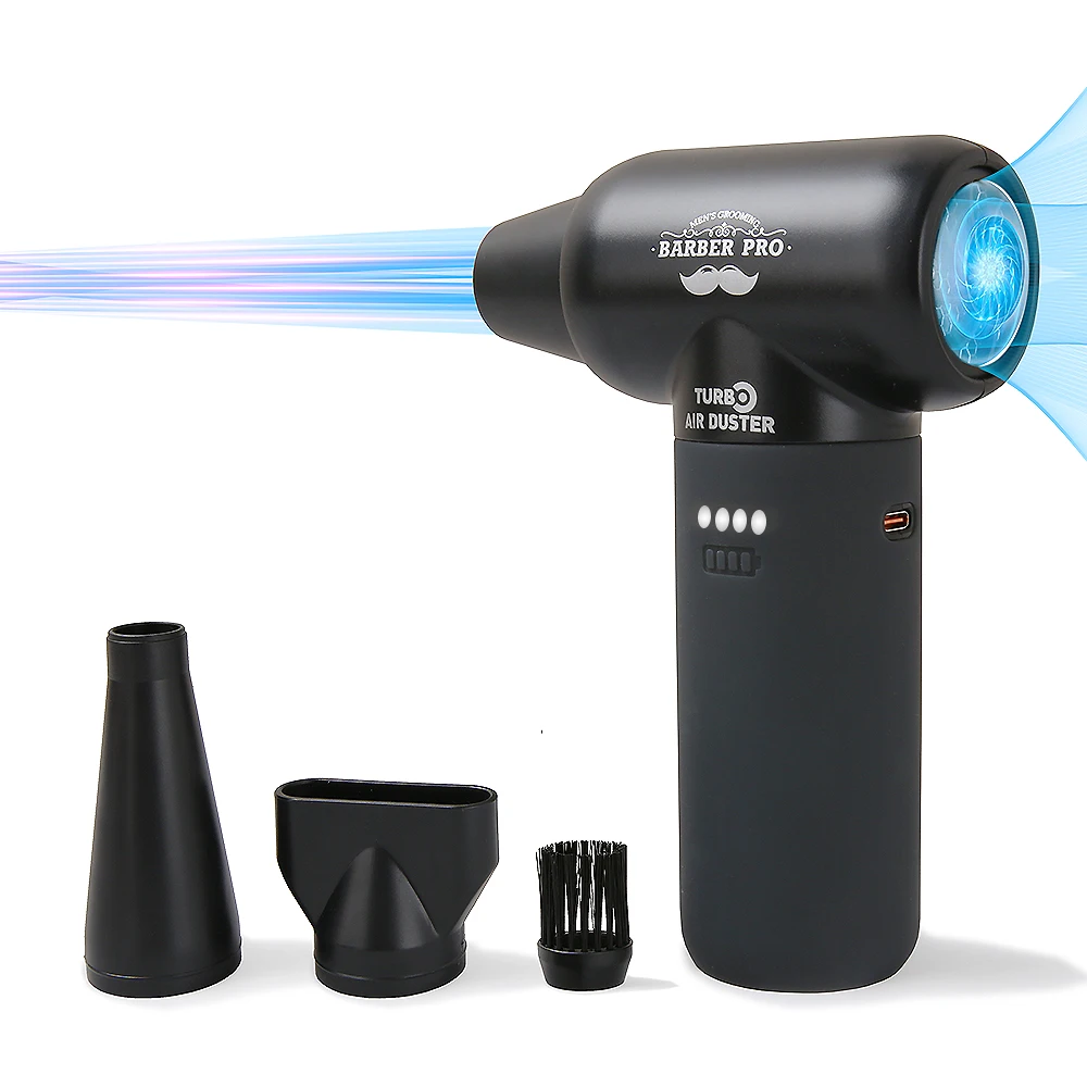 Electric Air Duster 120000 RPM Keyboard Cleaner Mini Air Blower for Computer Cordless Air Dusters Can Rechargeable