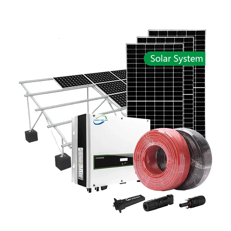 2023 литий-ионный Аккумулятор Lifepo4 для автономной домашней солнечной системы 50 кВт 100 гибридная солнечная энергетическая система промышленного