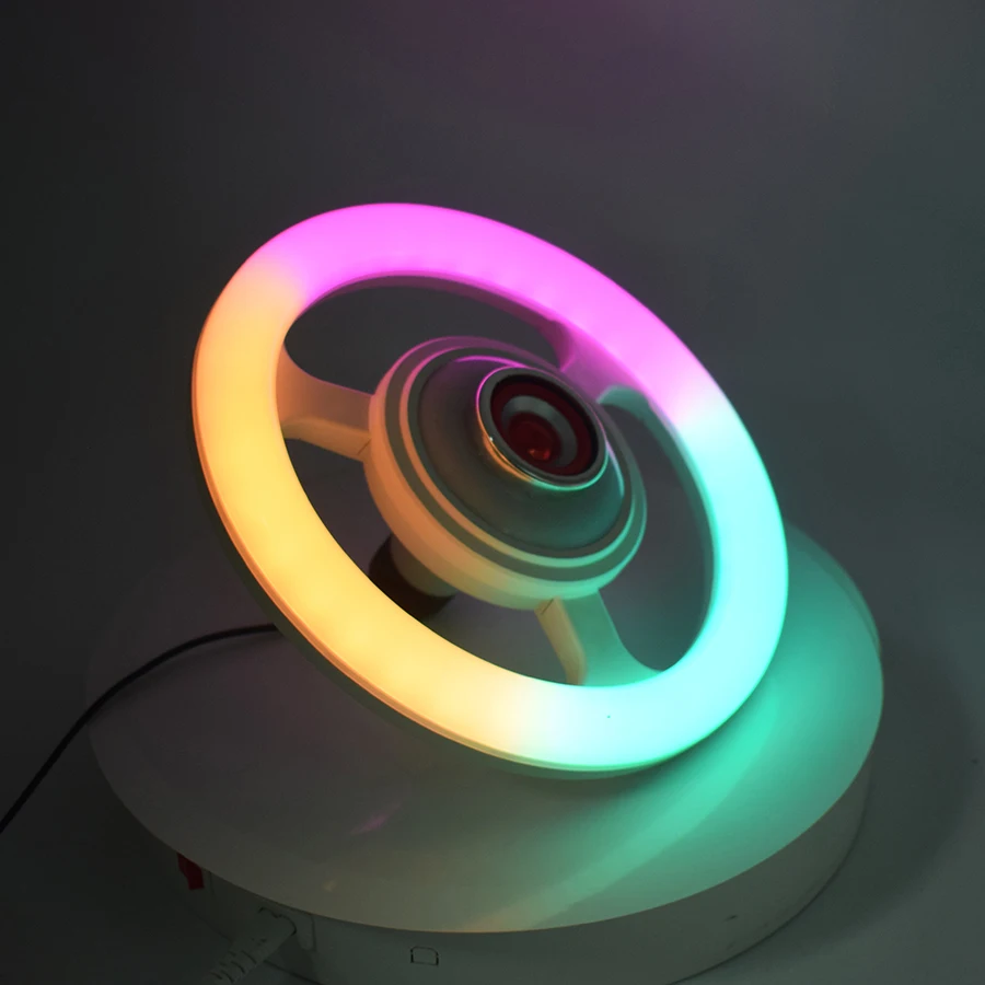Smart Remote Control  Night Light Ceiling UFO Sync RGB 36w E27 Cob Ceiling Smart Downlight Led Music BT Bulb Lamp Light
