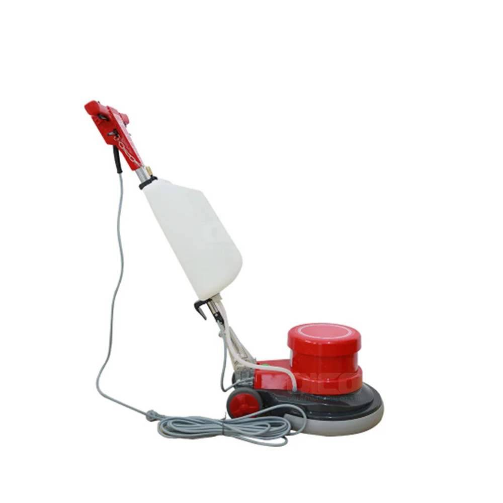 commercial automatic battery powered push-type ceramic tile floor cleaning machine scrubber
