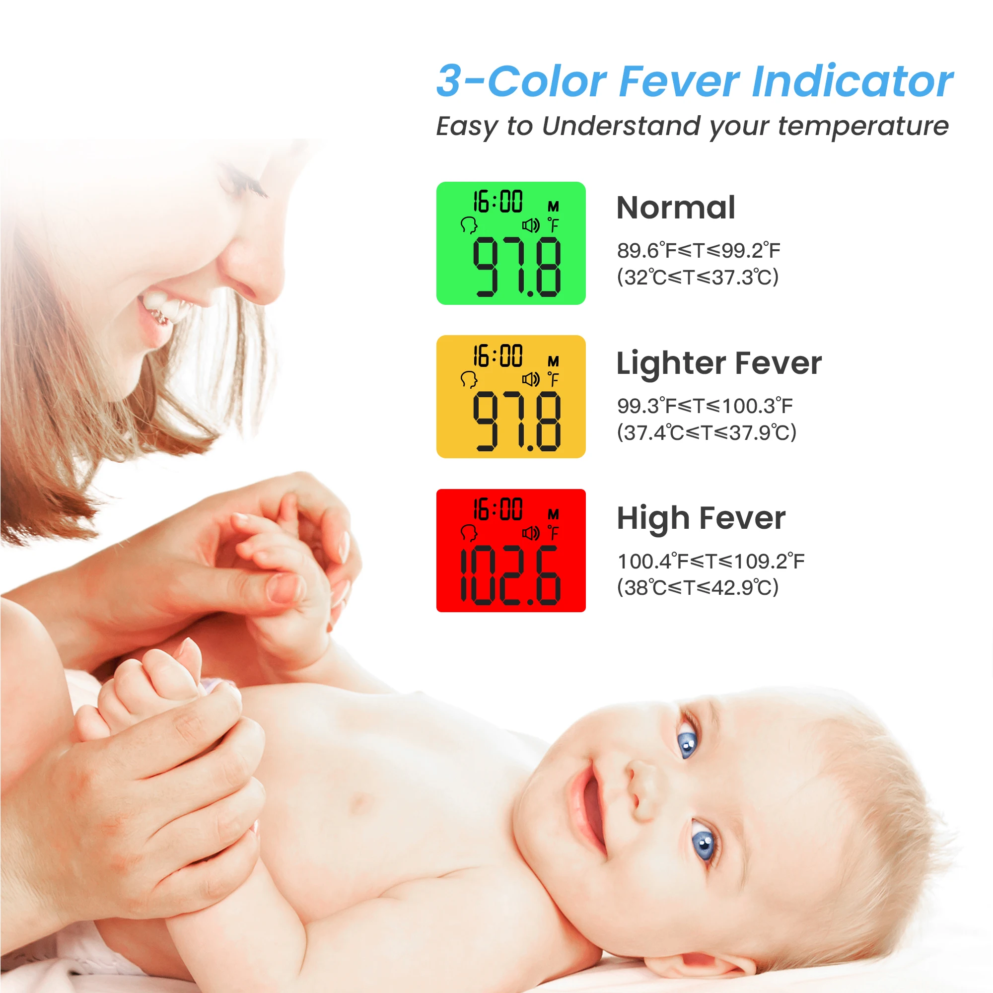 best selling non contact MDR infrared digital thermometer gun baby Infrared Forehead Thermometer