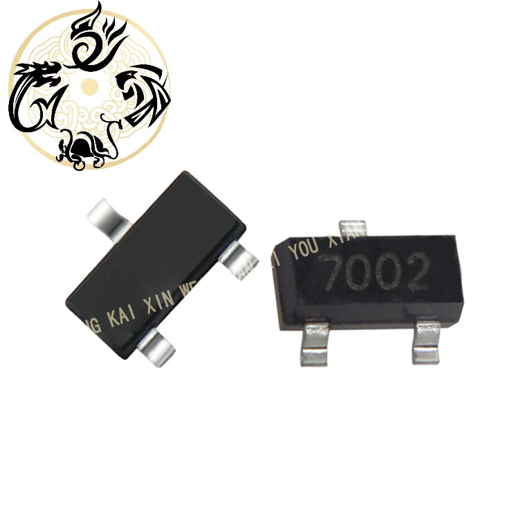 Новые оригинальные электронные компоненты IC BOM Chips SOT-23 7002 2N7002 с гарантированным качеством
