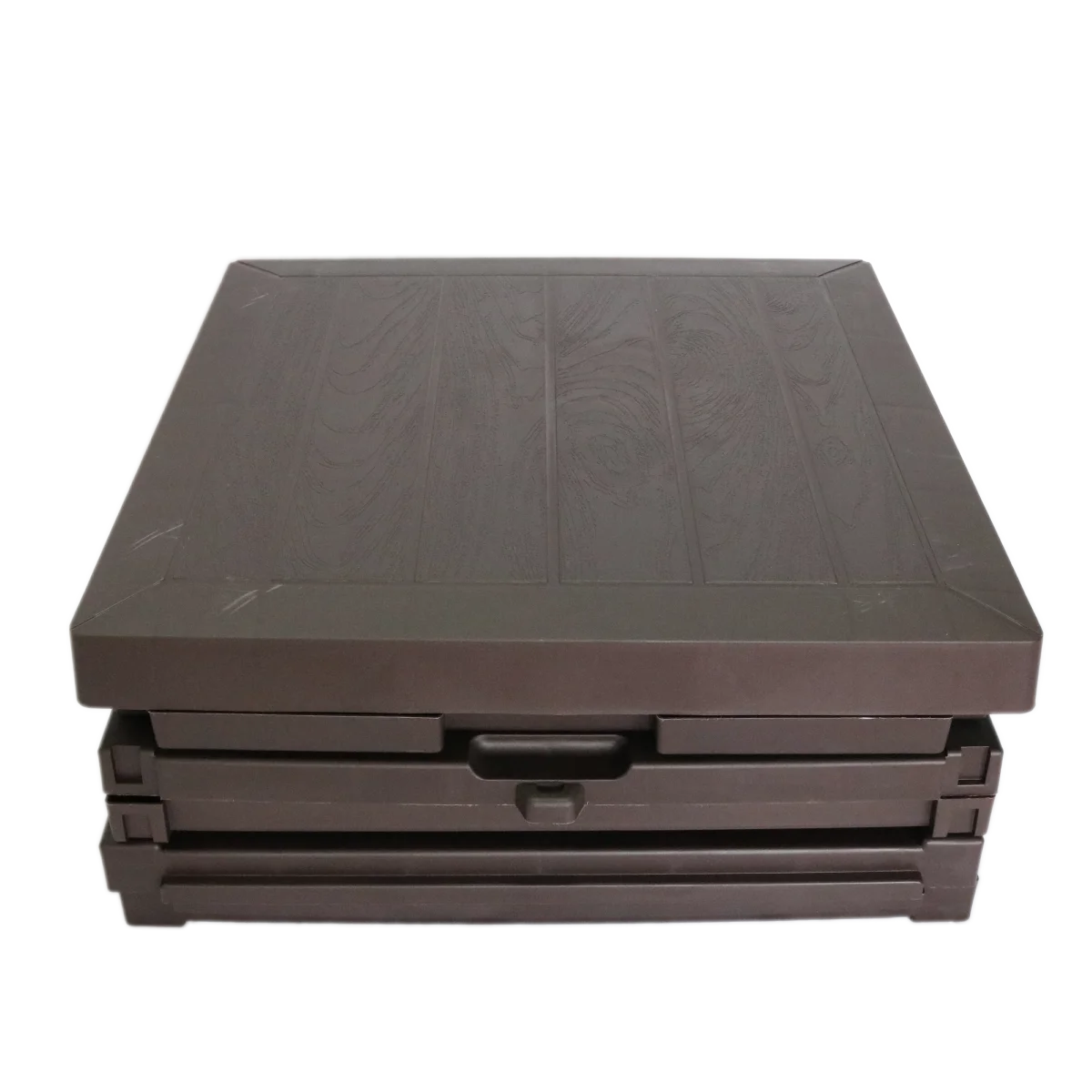 Proworx Plastic Outdoor Waterproof Underbed Foldable Garden Patio Furniture Cushion Deck Camping Storage Box With Lid