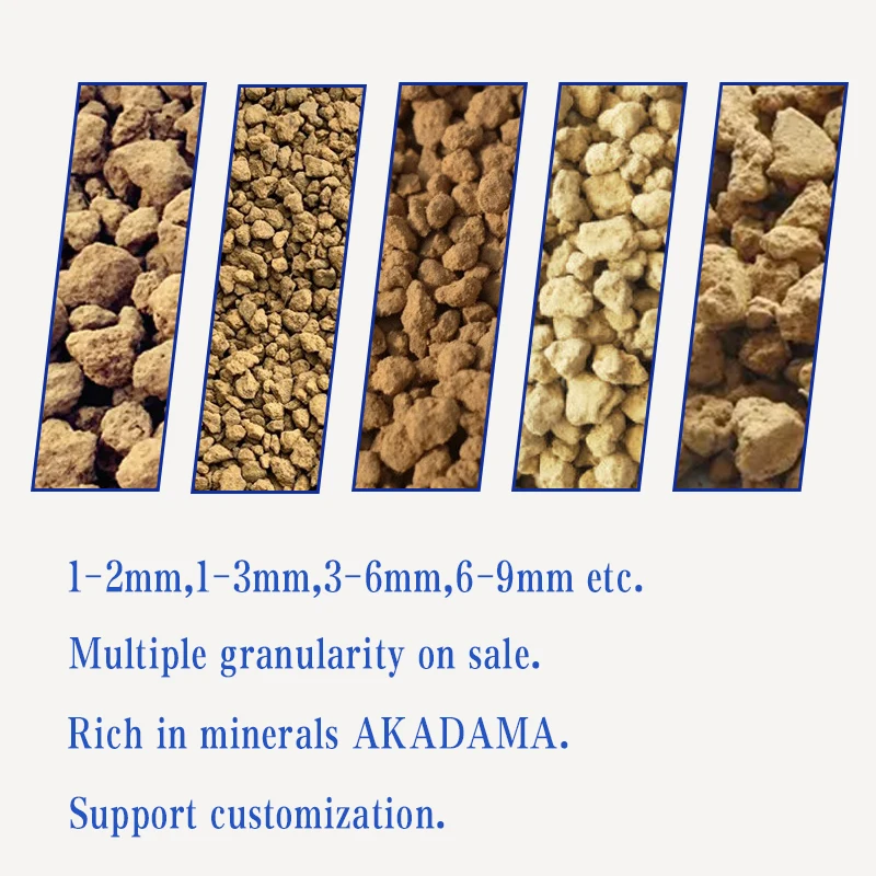 Green Planting Breathable Akadama Soil Fertilizer for Succulent Plants Garden Supplies