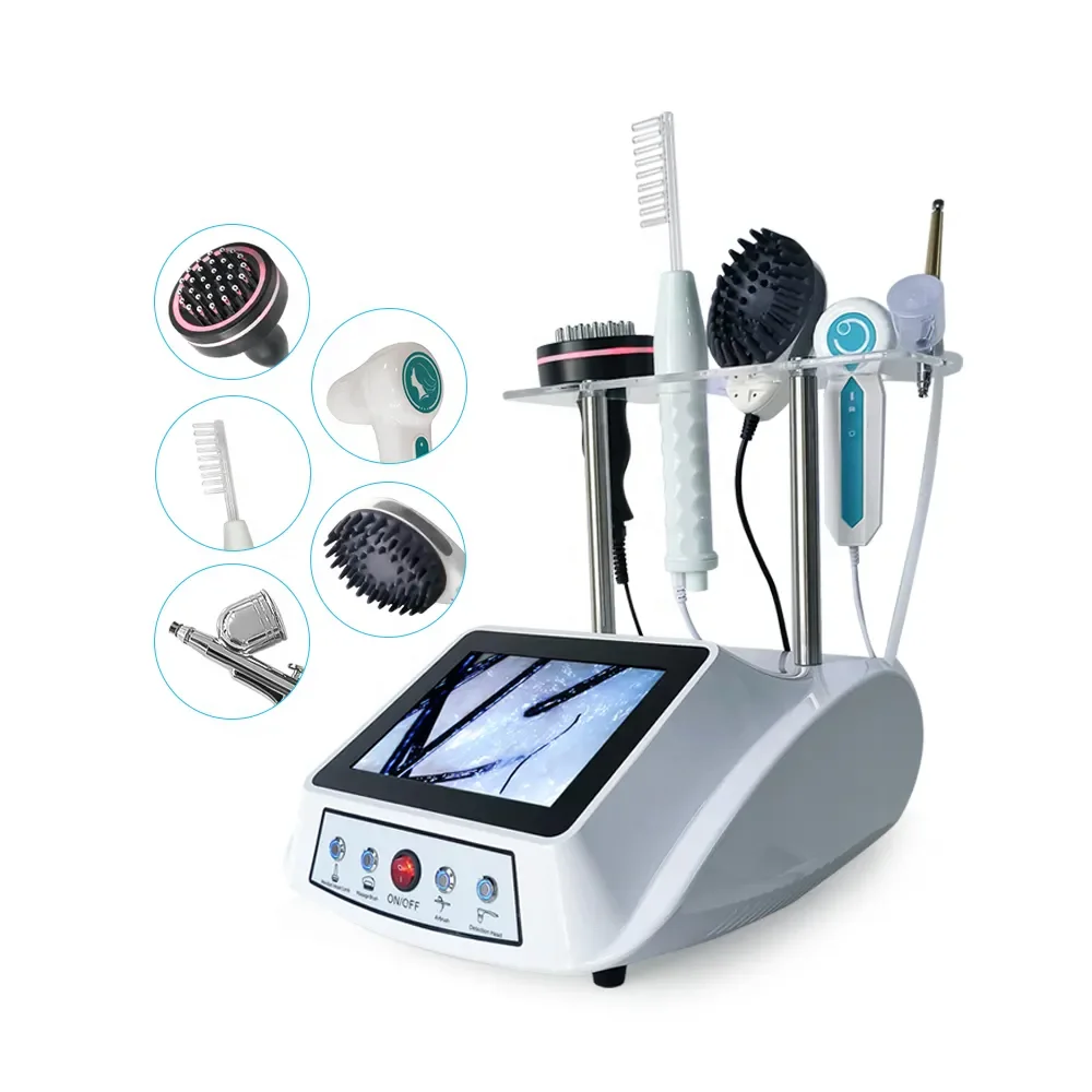 Spa Salon AI Intelligent Analysis Tester Hair Growth Scalp Massager Machine