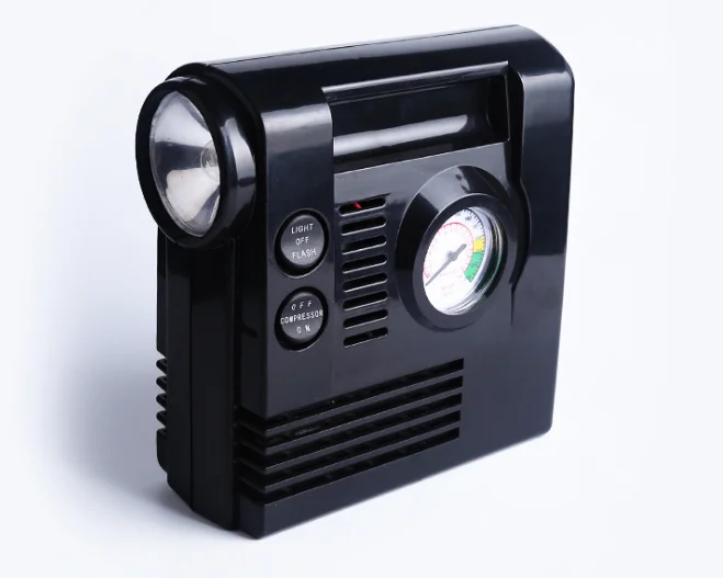 Hot on sale best miniature mini electric digital 12 volts automobile tire car tyre inflators with gauge