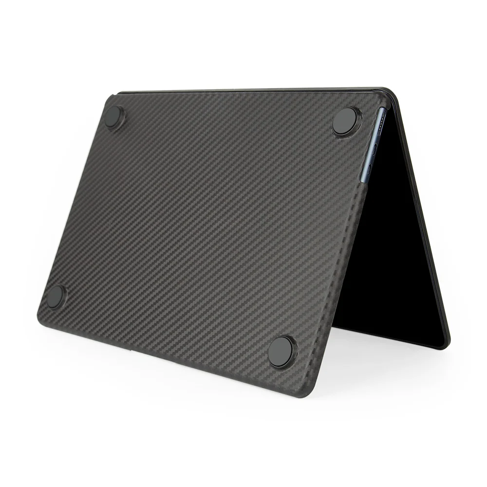 Carbon Fiber Texture Cover for MacBook Air M3 1mm Thin Protective Case for Macbook Laptop Covers for MacBook Air 13 A2681