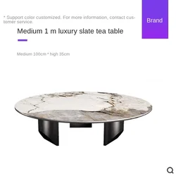 Durable Using European Style Luxury Coffee Table Modern Round Metal Coffee Table For Home Bar