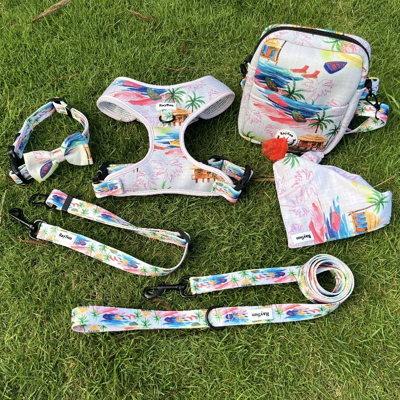 OEM Dog Poop Bag Holder Luxury Designer Pouch dog treat bag training pouch with waist belt dog sport walking treat bag