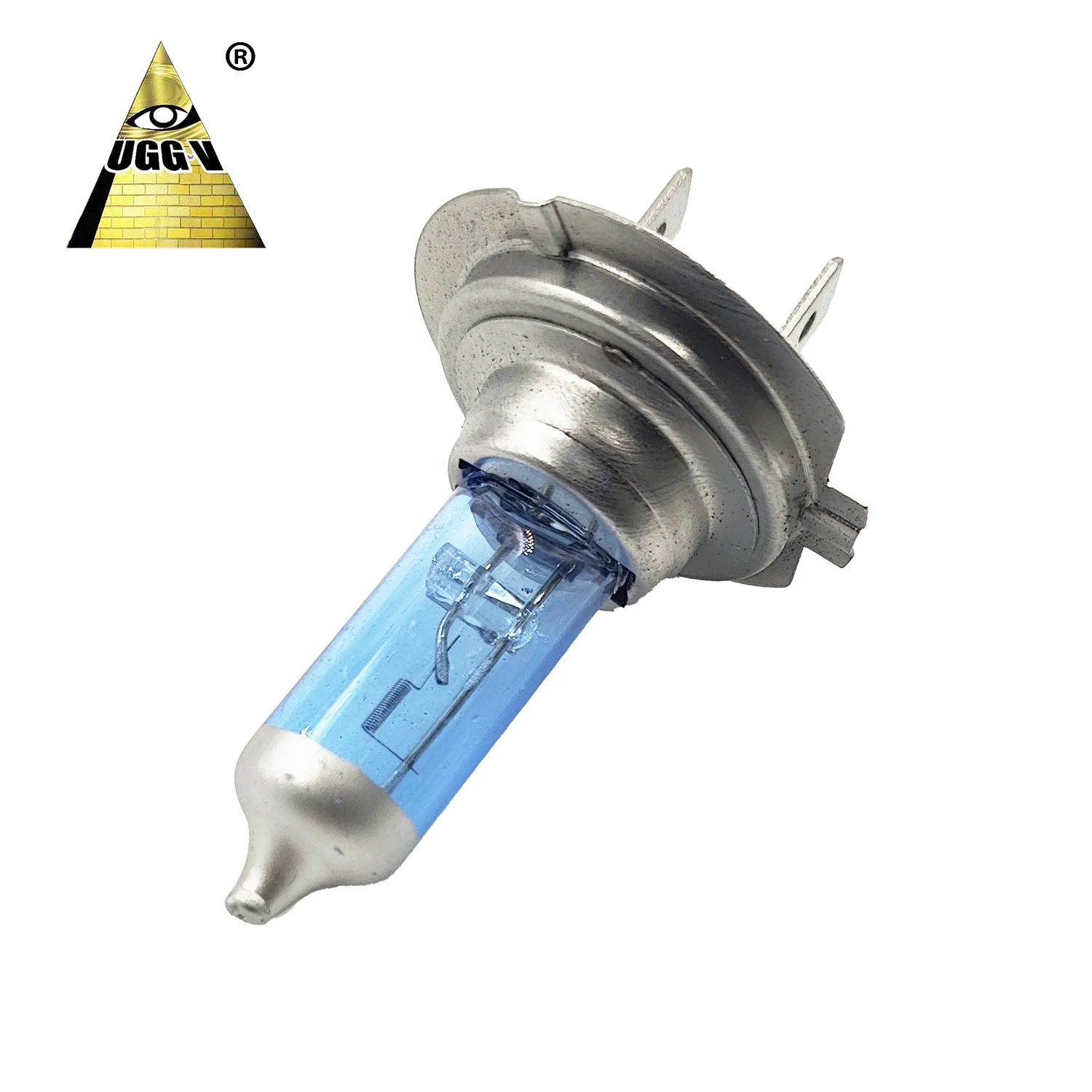 H7 Super White 55W 100W Car Headlamp Halogen Bulb UGGV Factory Auto Lighting System 12V Quartz Material 360 Car Headlamps EV