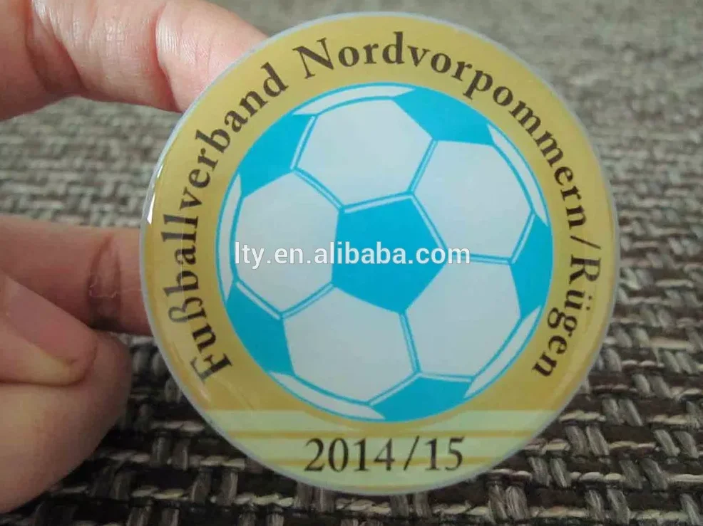 Custom Logo Printed Car 3D Decal Sport Resin 3D Dome Sticker