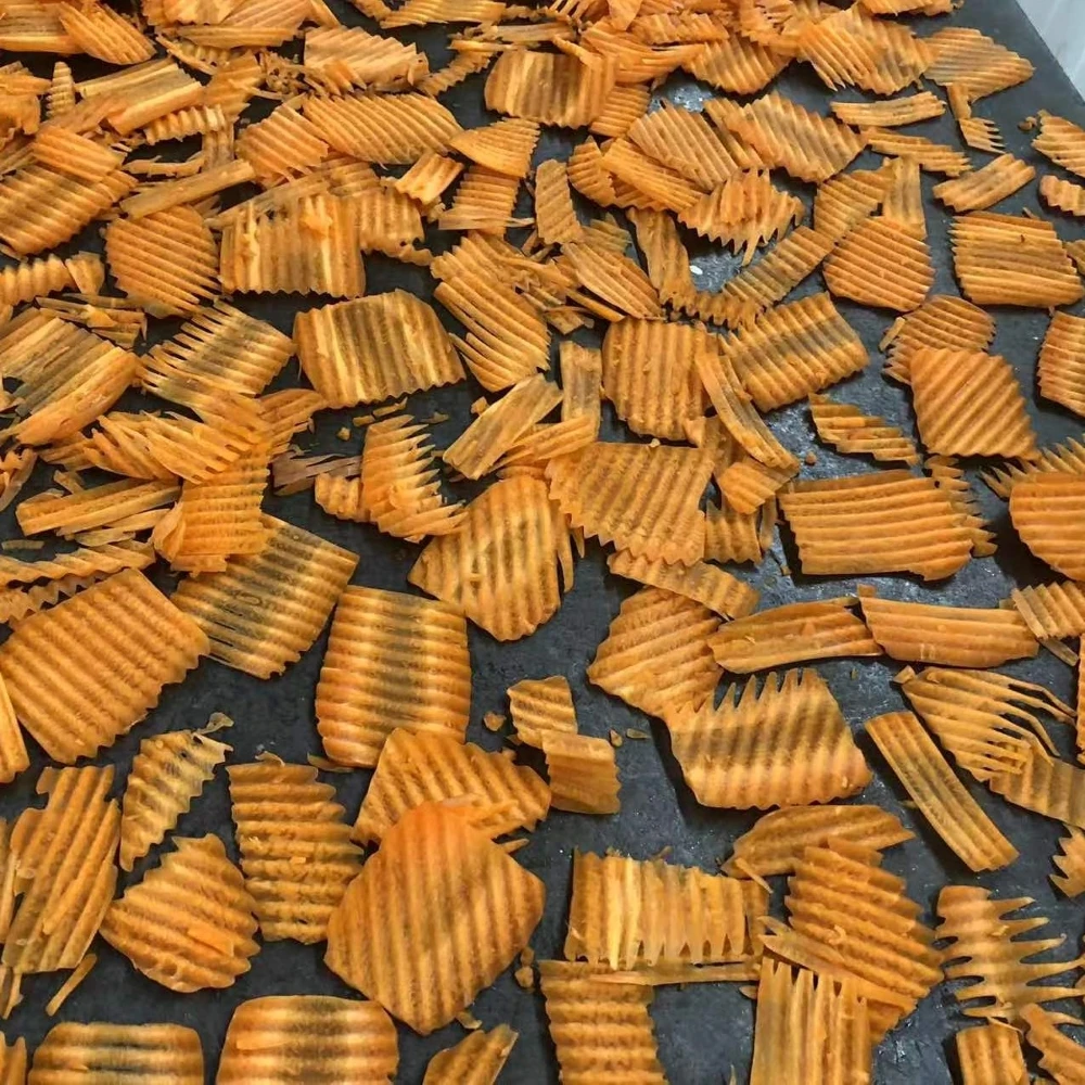 Industrial Potato Slicing Machine  Wave Chips Cutting Machine