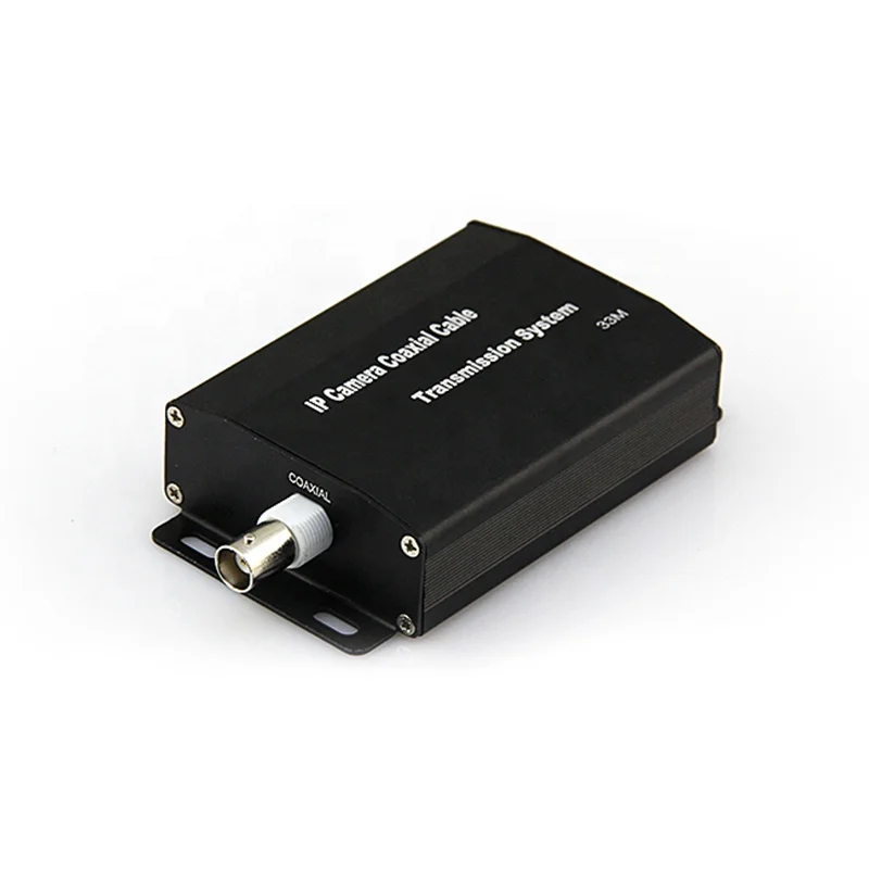 
1bnc port ethernet over coaxial converter for cctv ip camera bnc to rj45 converter 