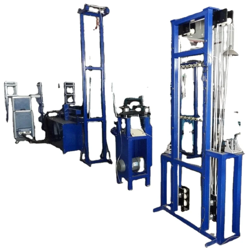 Automatic corded composite polyester strap production line