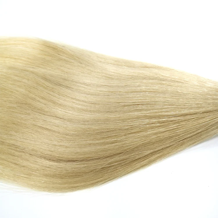 Необработанные 613 натуральные бразильские прямые человеческие волосы класса 10A пучки с застежкой