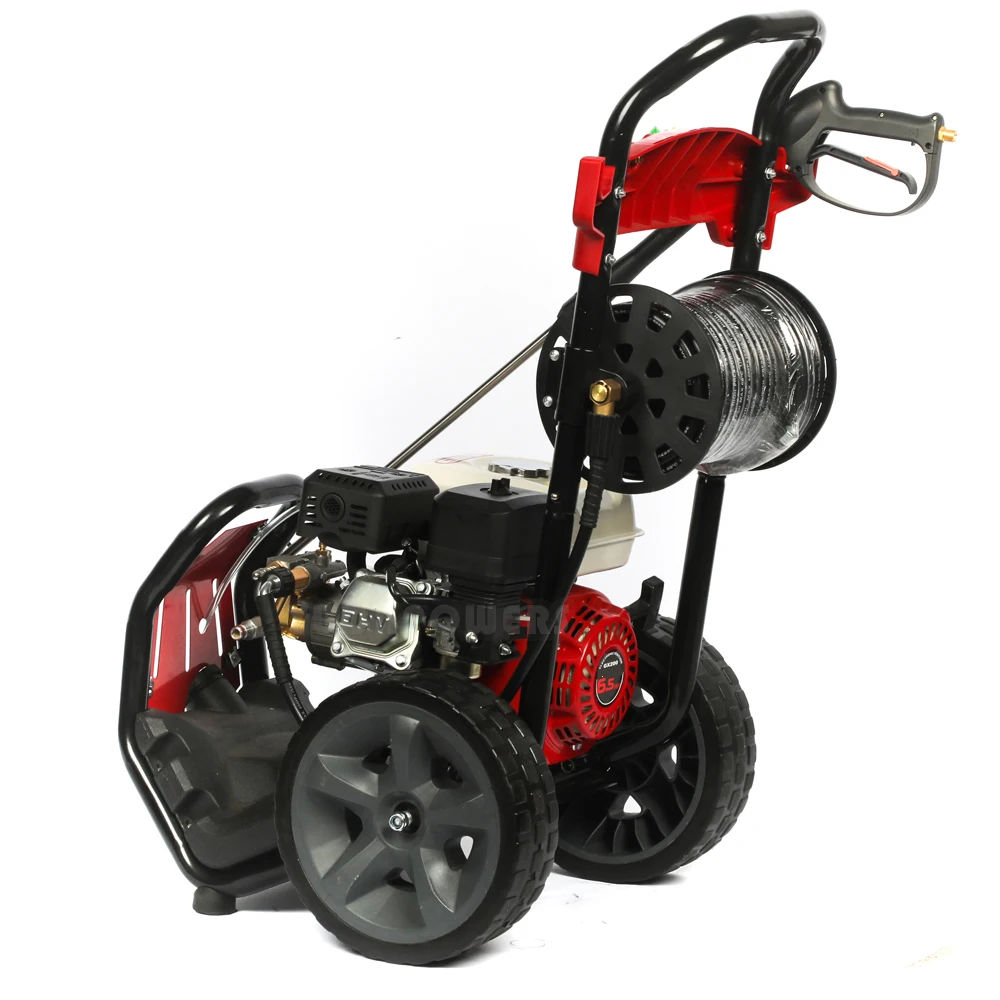 193Bar 200 Bar 220Bar 226 Bar 225cc Gasoline Power High Pressure Cleaner with 7.5HP petrol engine