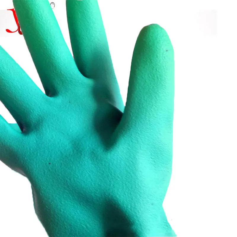 45 cm green chemical industrial nitrile gloves