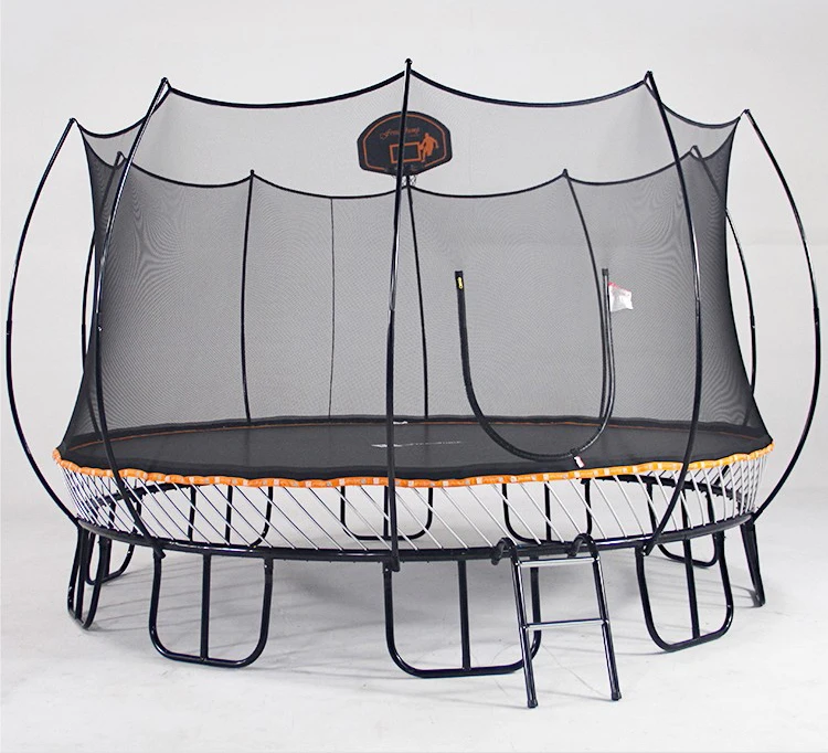 Fee Jump  Outdoor Trampoline  Park for kids New Design structure suspension jumping mat