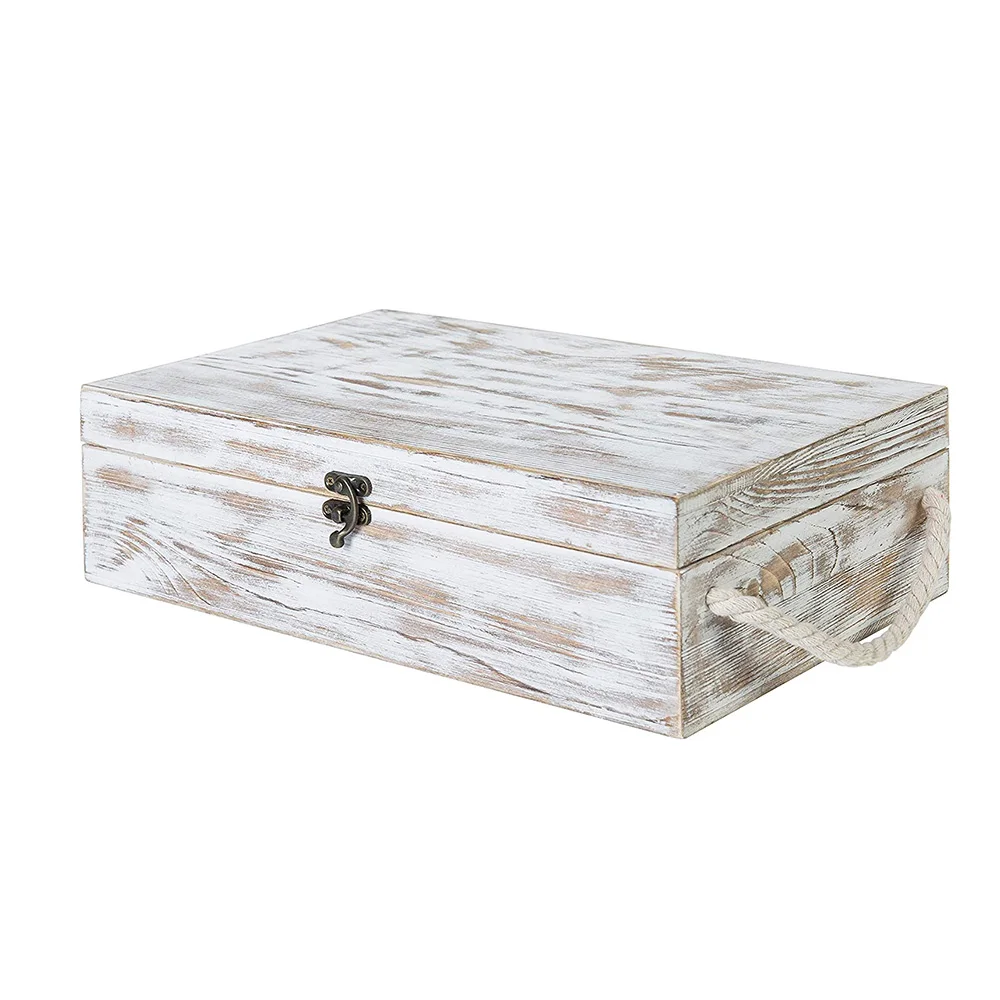 Хит продаж, домашняя посуда, декоративная большая вместимость, деревянный ящик для винных бутылок в деревенском стиле