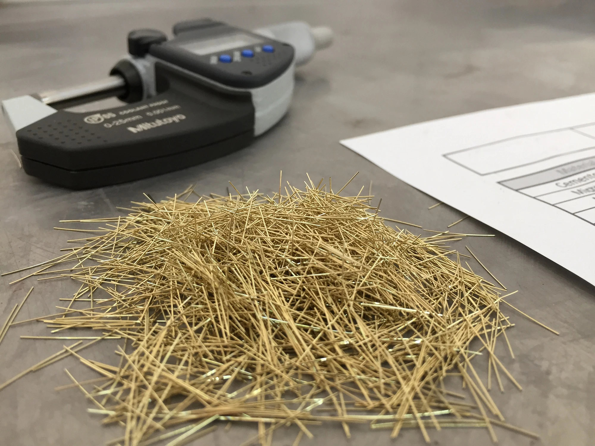 0.3*13mm Copper-coated steel fiber for UHPC