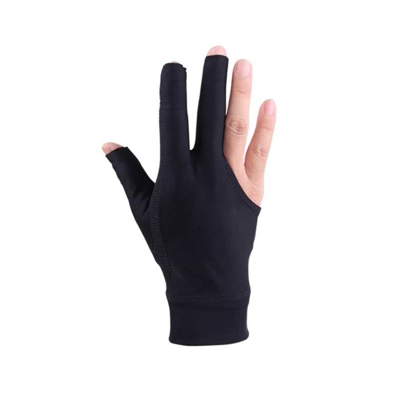 Good Quality Original Billiard Pool Cue Gloves Breathable low Price 3 Finger for Left hand right hand