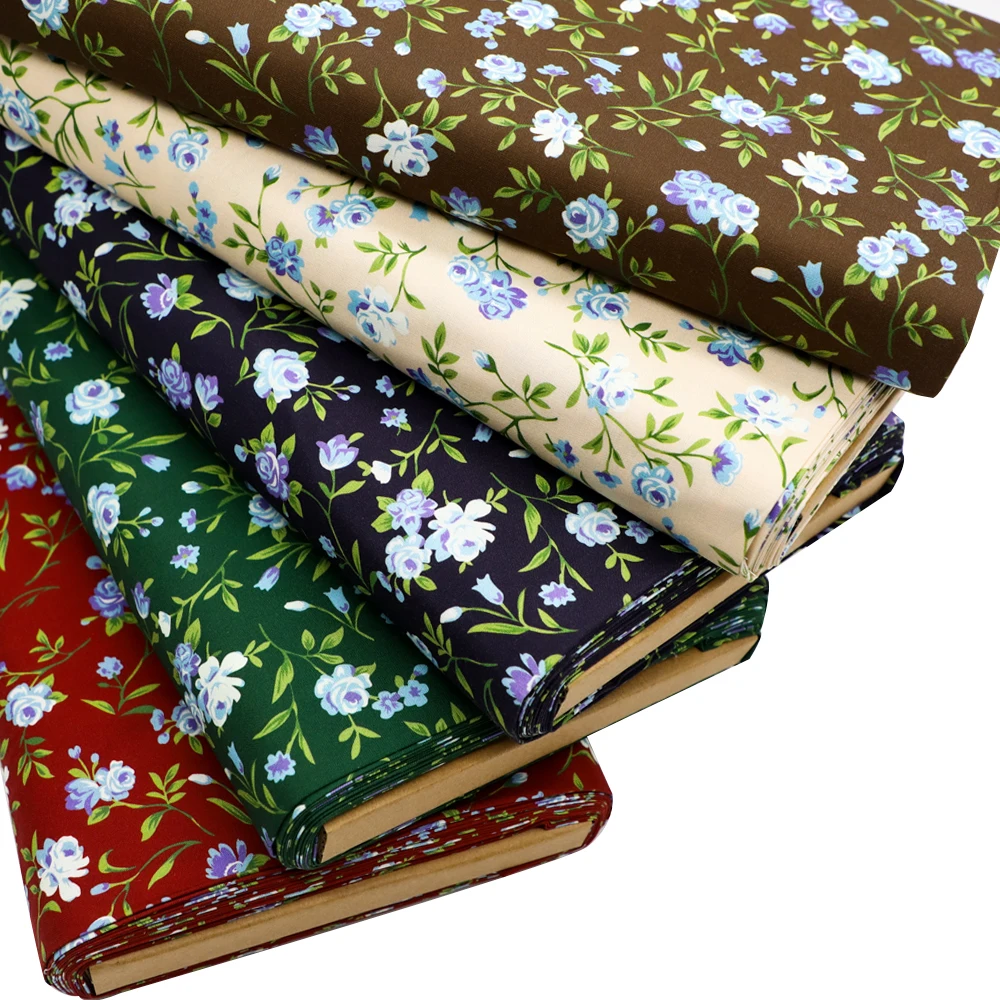 Wholesale new floral cotton fabrics & floral fabric by yard ready ship