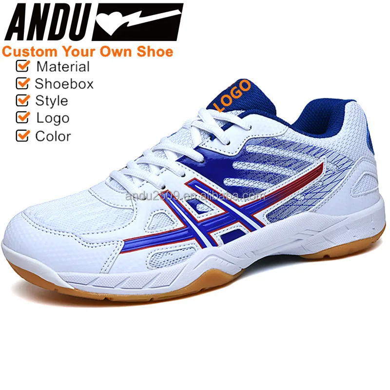 Size 31-45 Lightweight Sport Training Tennis Volleyball Shoes Girls Badminton Shoes For Women Kids Badminton Shoes Anti Slip