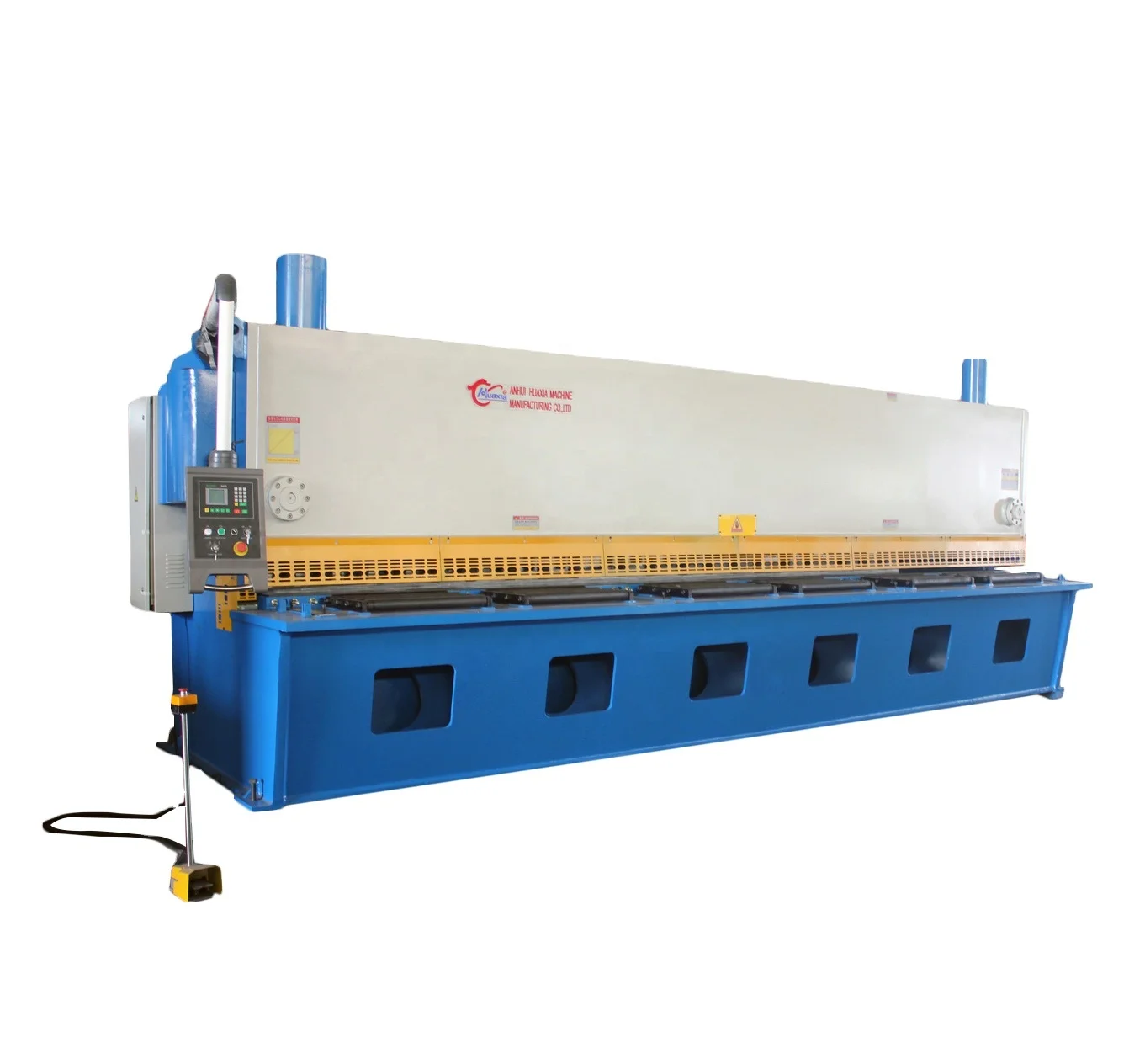 China manufacturer control NC Metal Plate Hydraulic Swing Beam Shearing Machine