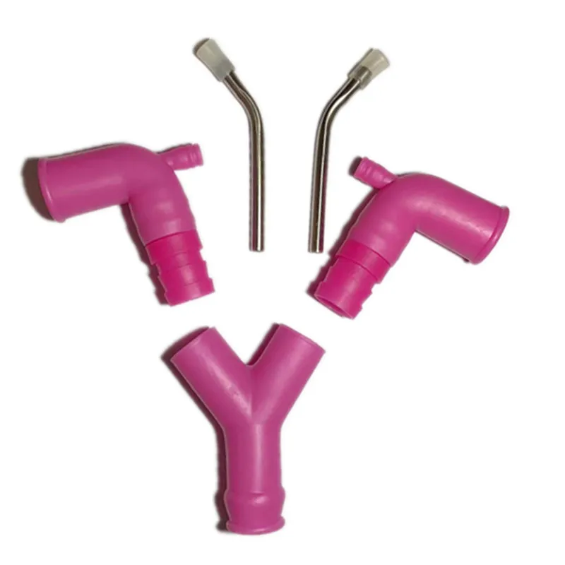 Beer Snorkel Double Bong Funnel Drinking with Valve Kink for Beer Drinking Bar Games Party Bachelor Party