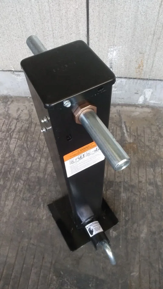 12000lb heavy-duty square drop leg Front plunger pin Trailer Jack