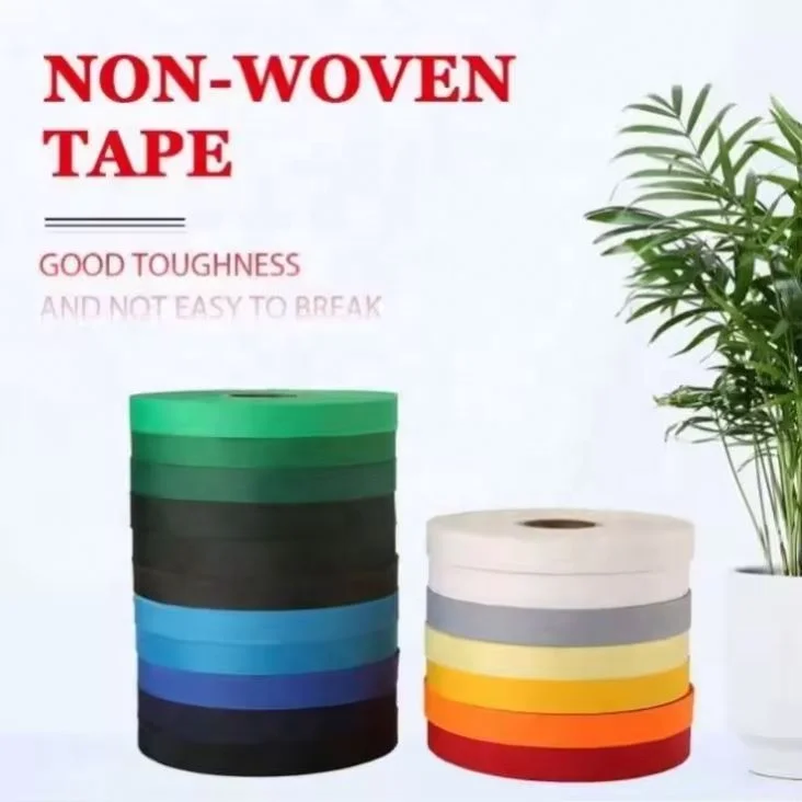 Односторонняя клейкая бумажная лента канцелярские принадлежности Нетканая