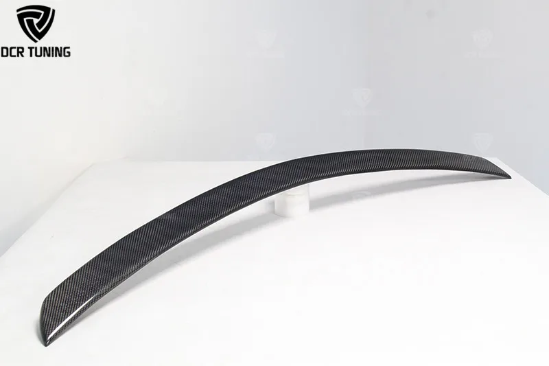 Wholesales Dry Carbon Fiber Rear Spoiler for Mercedes-benz W204 C63 Amg 4-Door Sedan 2007-2014 C Class Trunk Lip Wing A Style