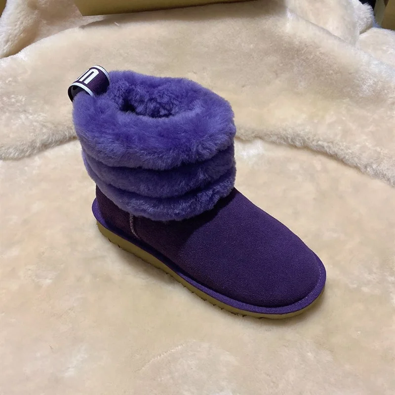 Лидер продаж, низкий минимальный заказ, модная трендовая австралийская шерстяная теплая детская женская обувь, угги, сапоги для женщин, зимние сапоги