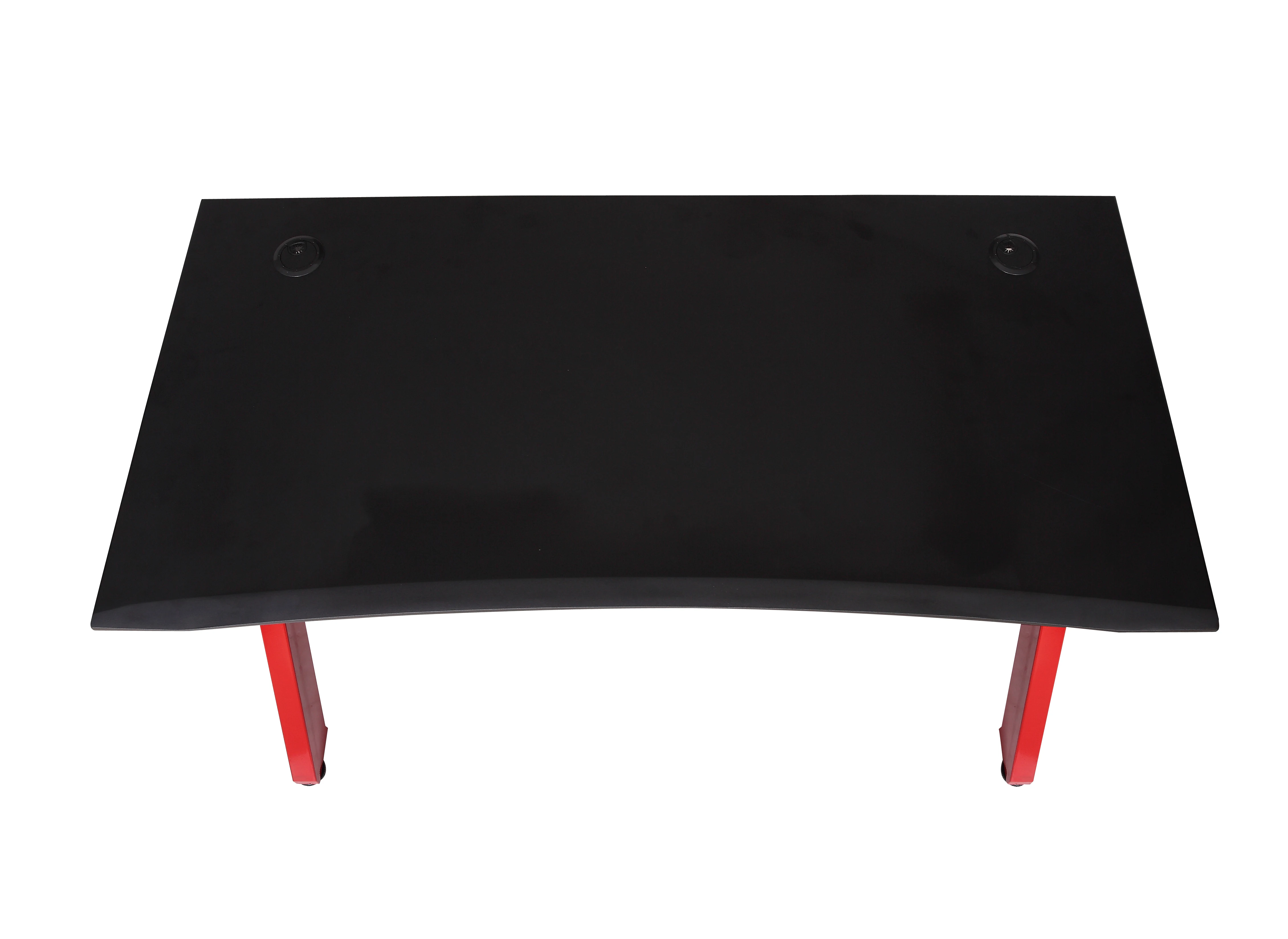 WORKWELL wooden Laptop gaming table with DIY LED light for gamer KW-GD01