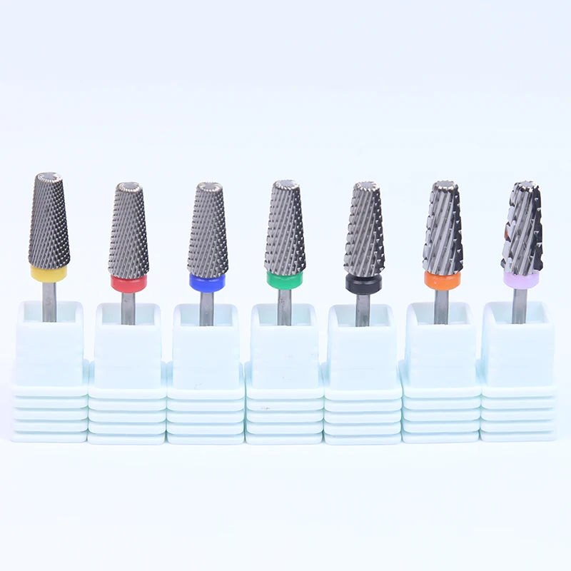 Custom Logo Professional E-File Carbide Nail Fine Drill Bit Set Drill burs Best Drill Bit To Remove Dip Powder For Nails