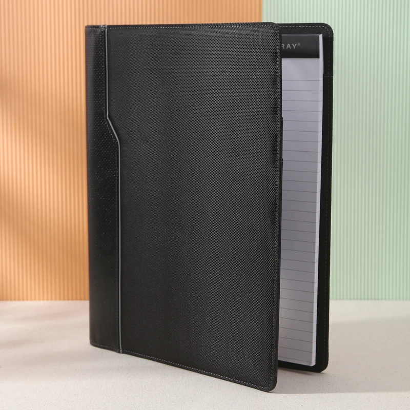 hot sale case legal size organizer pu custom business leather portfolio