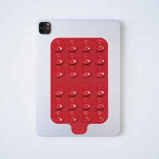 2024 Creative Gift Super Large Double Side Silicone Suction Phone Case Mount Holder Cellphone Ipad Case Mobile Accessory