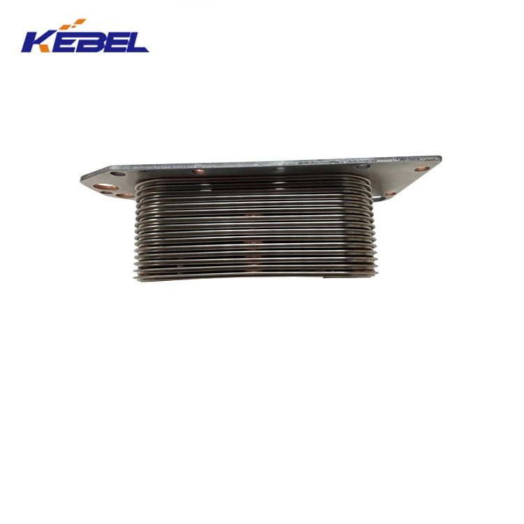 3966365 factory outlet engine oil cooler heavy duty truck QSL diesel engine spare parts lub oil cooler core for cummins