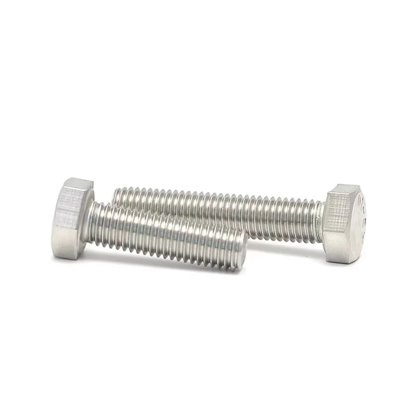 DIN933 SS304  Stainless Steel 8.8 10.9 grade Hex Bolt