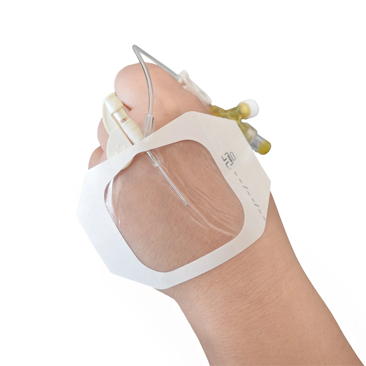 6 см * 7 прозрачная водонепроницаемая пленка PU IV для поставщика OEM 100 упаковка