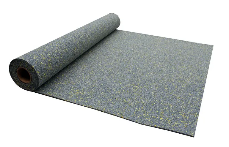 8MM High Quality Waterproof Indoor Rubber Sheet Roll For Gym Sports Equipment Rubber Mat