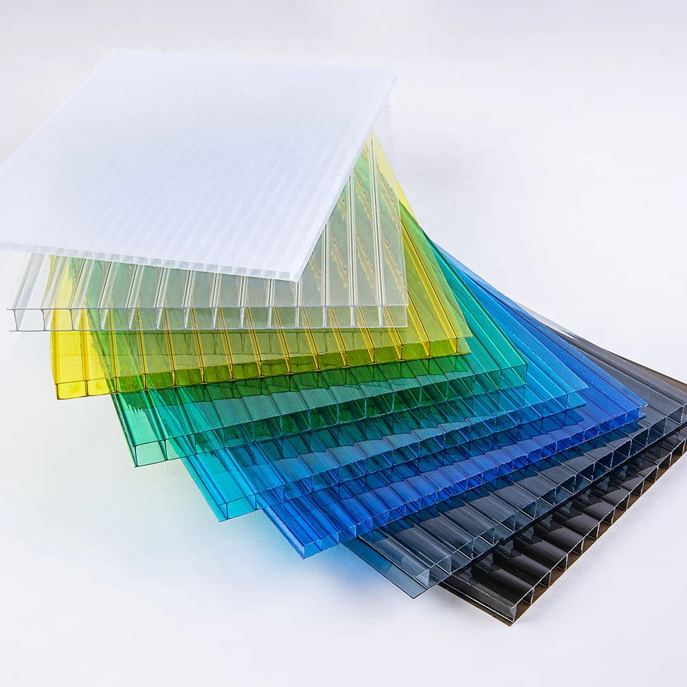 Cheap plastic polycarbonate transparent sheets polycarbonate hollow sheet with best quality
