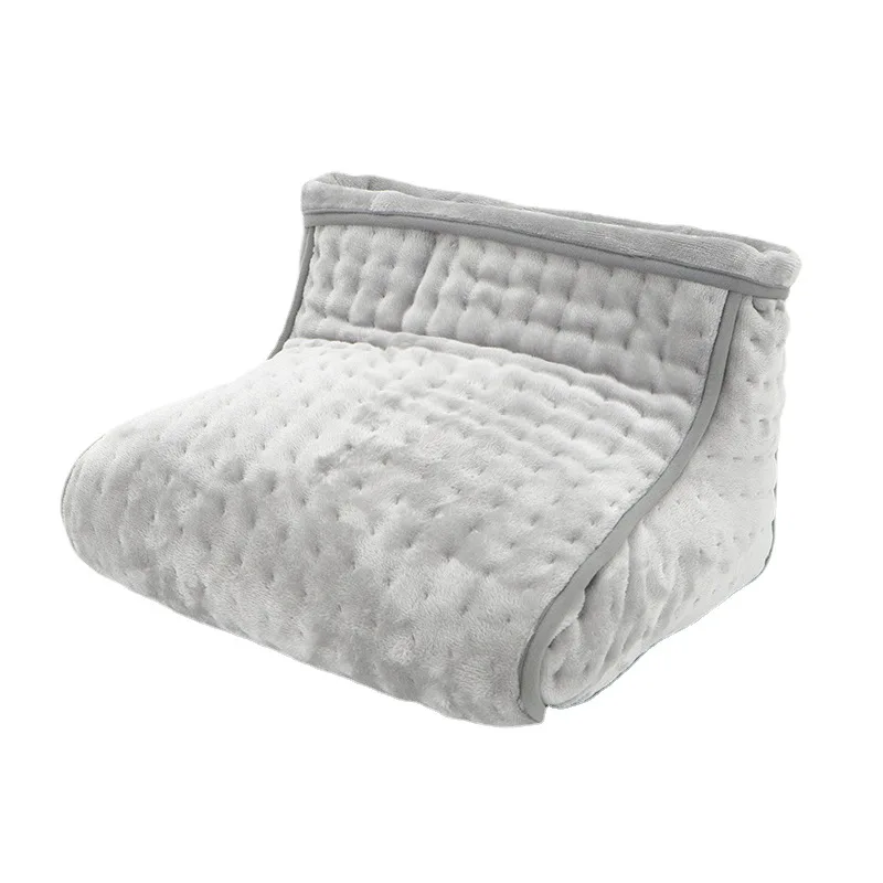 Electric Vibrating Blood Circulation Foot Warm Shoes Vibrator Feet Massager with Heating