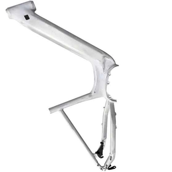 Lightweight Electric Road Bicycle Frame with Mid-Drive Motor Durable Carbon Fiber Titanium Alloy Materials for MTB & BMX Riding