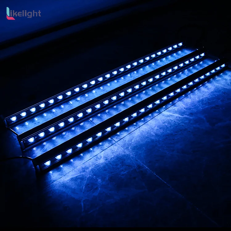 Высокая мощность DC24V RGB светодиодная настенная шайба IP65 Водонепроницаемый высококачественный алюминиевый корпус светодиодный стробоскоп настенный светильник
