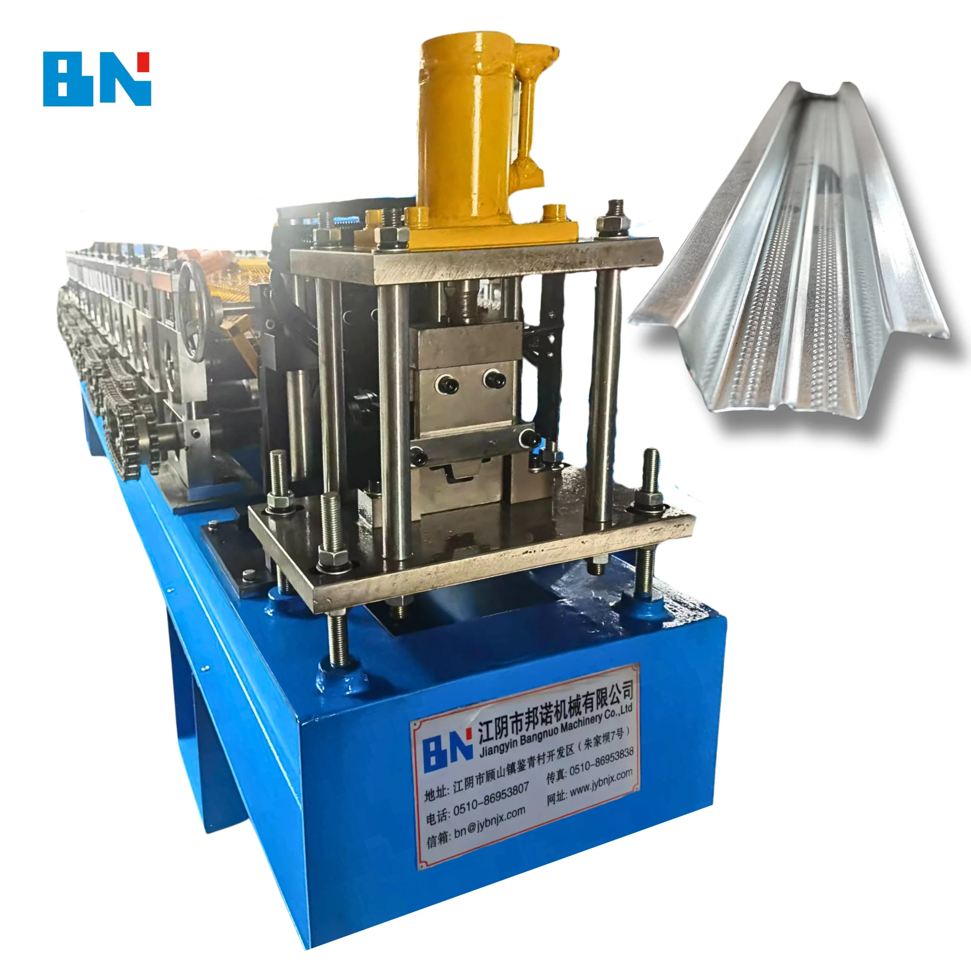 High Quality Omega Drywall Hat Profile Light Steel Keel Roll Forming Machine