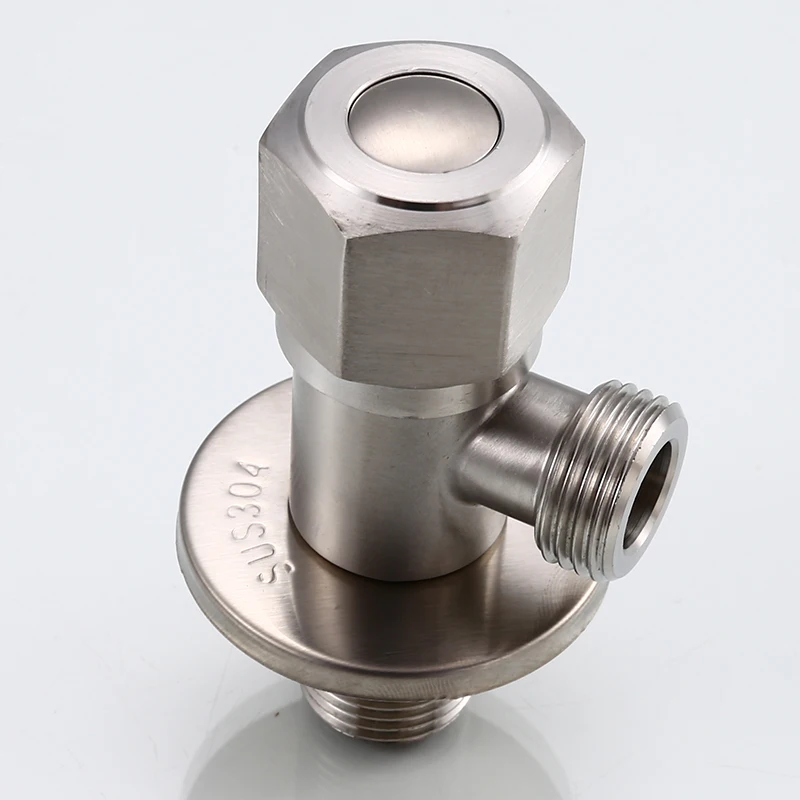Changhong SUS304 Stainless Steel Casting Lead free Angle Valve Angle Stop Valves
