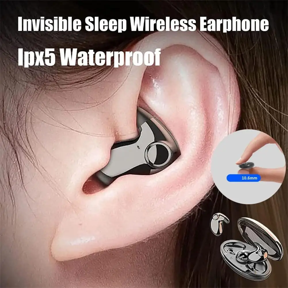 Md538 Wireless Headset compatible 5.3 Noise Reduction Earphones Waterproof Touch Headphones For Music Work Sleep
